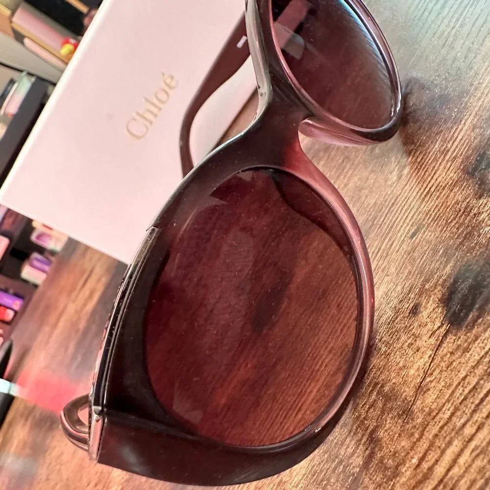 🔥 RARE AUTHENTIC Chloe cateye‎ arrow sunglasses